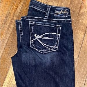 Silver jeans